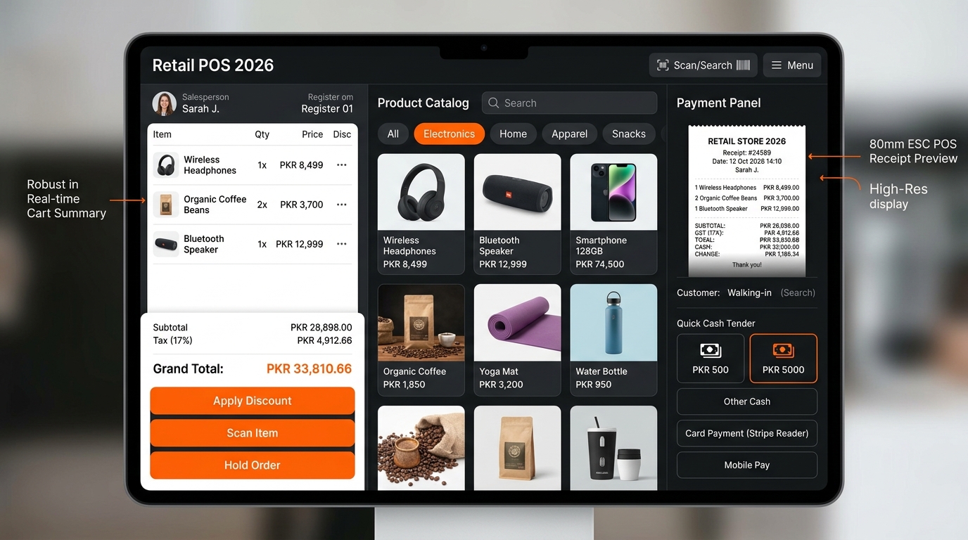 Returns and exchange at the register